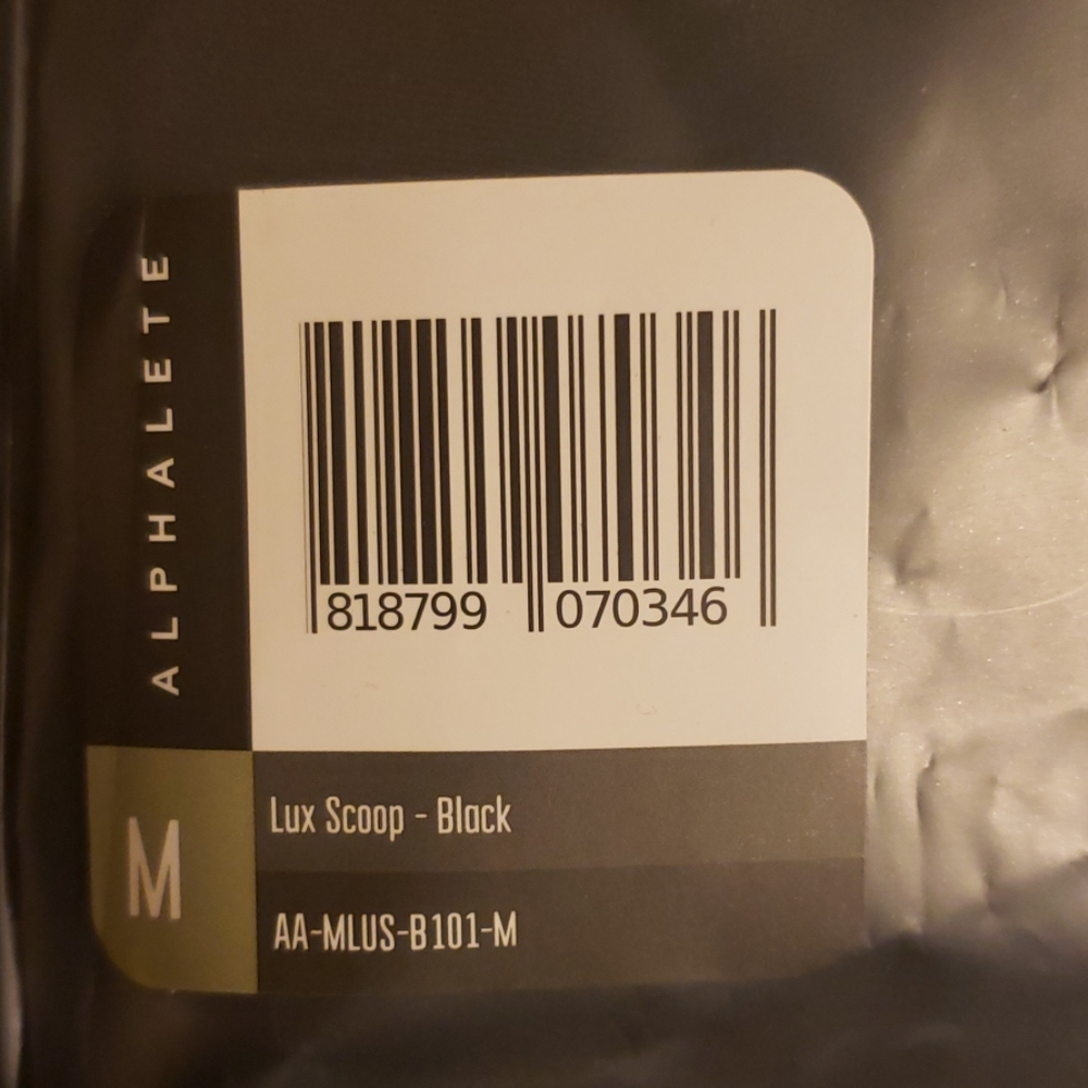 Alphalete Lux Scoop Black